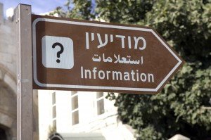 Information Sign